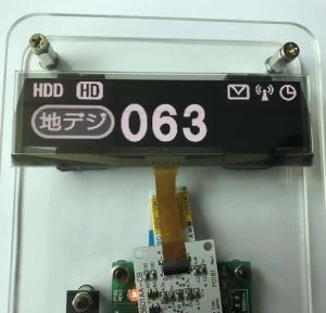 3,6 tommers OLED 256X64 piksler