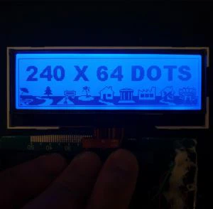 Liten grafisk LCD-skjerm