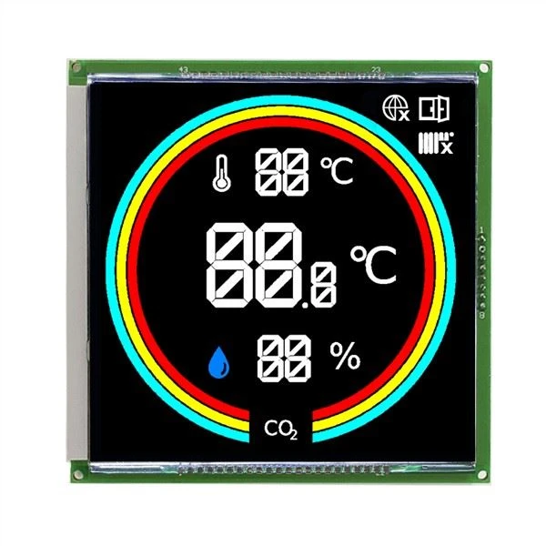 Custom VA HT1621 Transmissive 7 Segment LCD Display Module